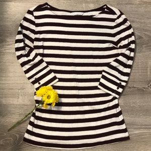 New York & Company striped blouse